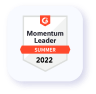 G2 Momentum Leader Summer '22
